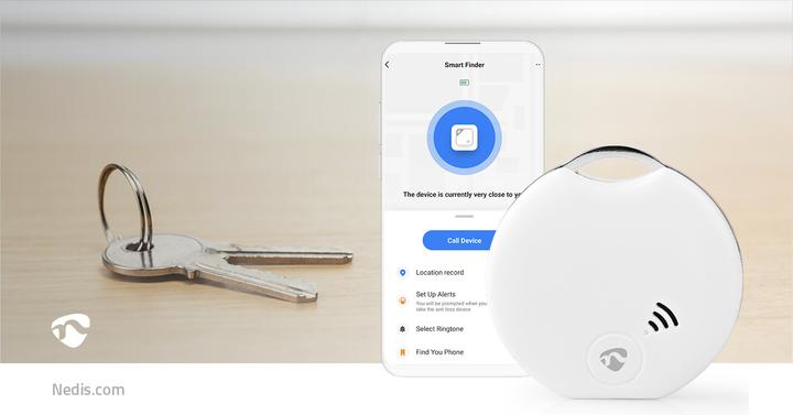 Produktbild Nedis SmartLife Bluetooth Tracker - White (Android, iOS)