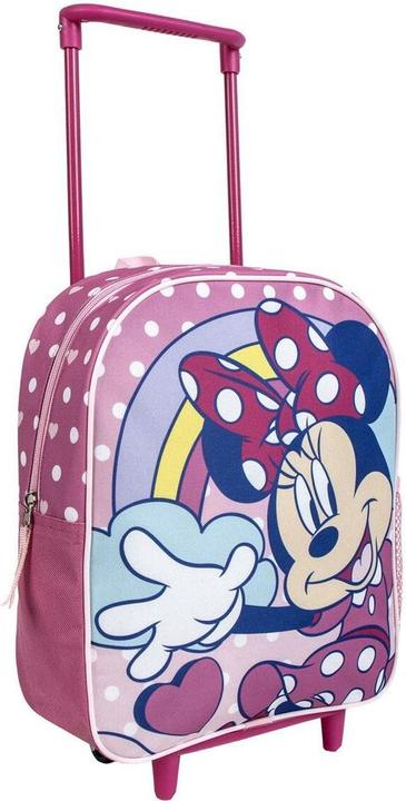 Minnie Mouse Schulrucksack mit Rädern Rosa 25 x 28 x 10 cm