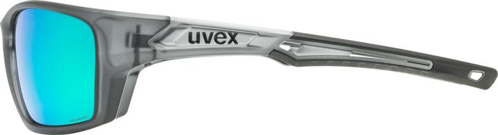 Actual product image Uvex Sports 232 P (smoke matt, polavision mirror green (S3))