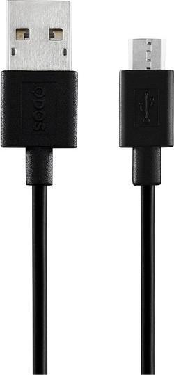 Actual product image QDOS Powershare Cable USB Double Micro-Usb Pour Partage De Batterie (1 m, USB 2.0)
