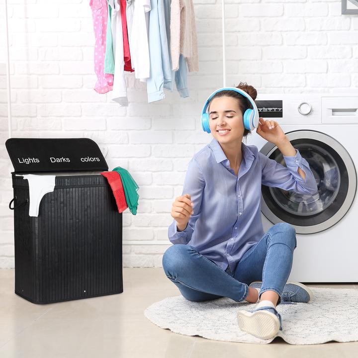 Image du produit Relaxdays Trieur à linge (90 l)