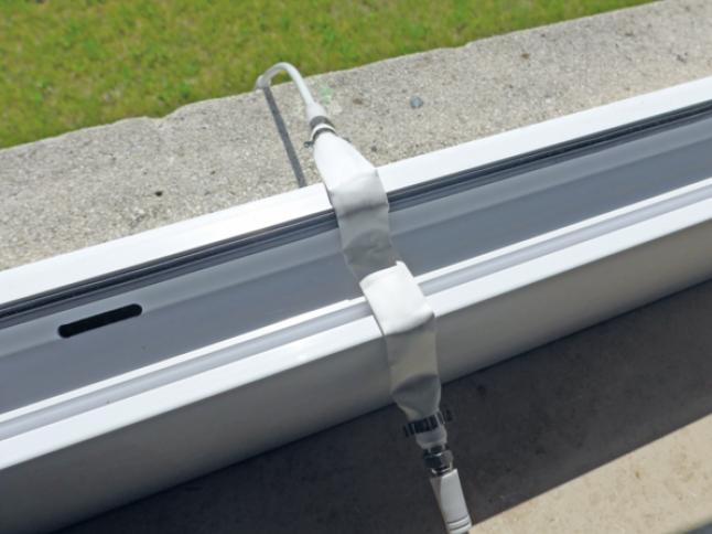 Produktbild Schwaiger Fensterdurchführung für Koaxialkabel (Fensterdurchführung)