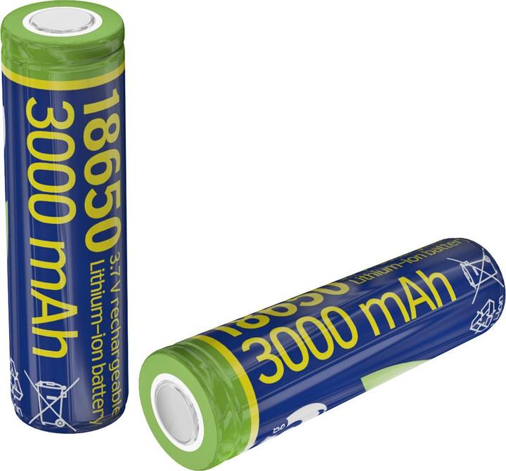 Actual product image Gembird Li-ion battery type 18650 10C 3000 mAh (1 pcs., 18650, 3000 mAh)