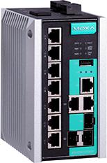 Actual product image Moxa EDS-510E-3GTXSFP