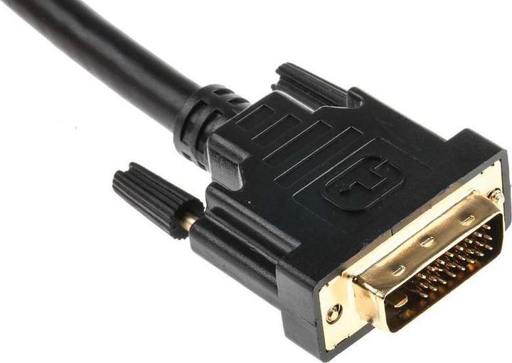 Image du produit Rs Pro Câble DVI A DVI-D Dual Link - Mâle B DVI-D Dual Link - Mâle, 3m PVC Noir (0.23 m, DVI)