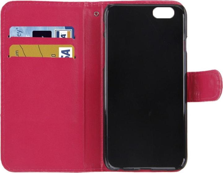 Actual product image König Design Protective cover mobile case (flip landscape) for mobile Apple iPhone 6 Pink (Apple iPhone 6)