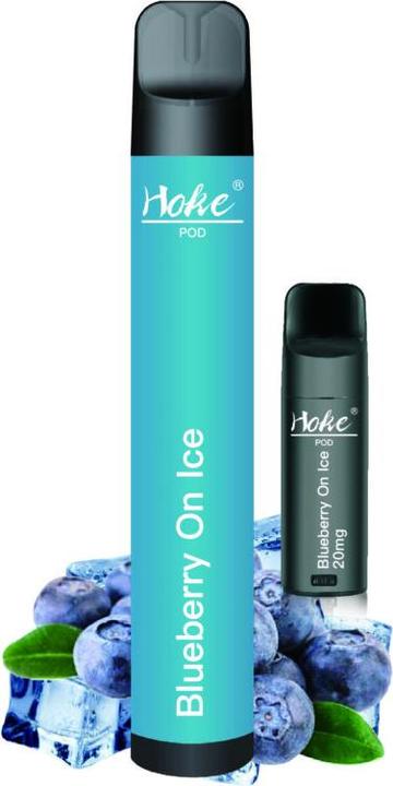 Hoke Kit de démarrage pod Incl. 1 pod Blueberry on Ice (Myrtille, Glace)