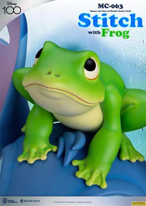 Image du produit Beast Kingdom DISNEY 100E ANN. - Stitch avec Grenouille -Statuette Master Craft 34cm