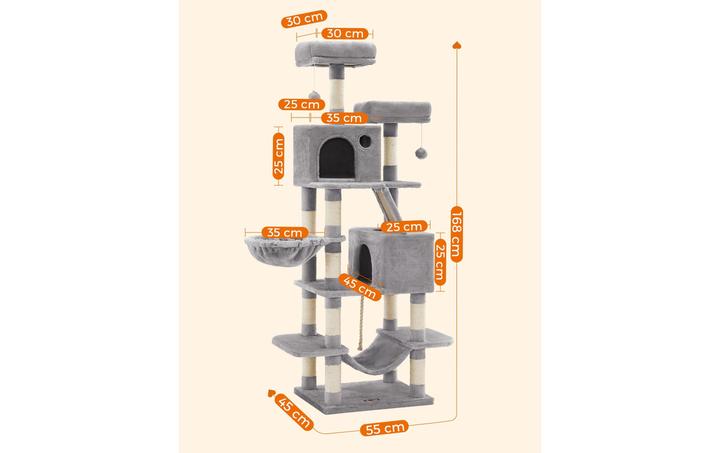 Produktbild Feandrea Silo (168 cm, Grau, Beige)