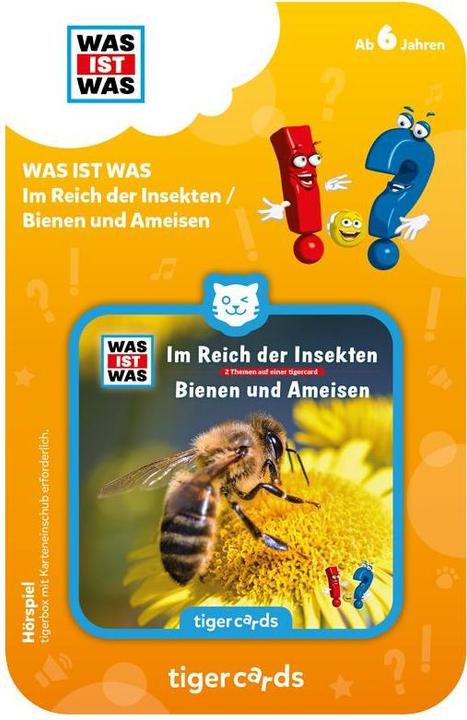 Produktbild Tigermedia Tigercard- Was ist was: Im Reich der Insekten Bienen und Ameisen (Deutsch)