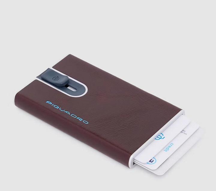 Produktbild Piquadro Blue Square - Kreditkartenetui mit Schiebesystem