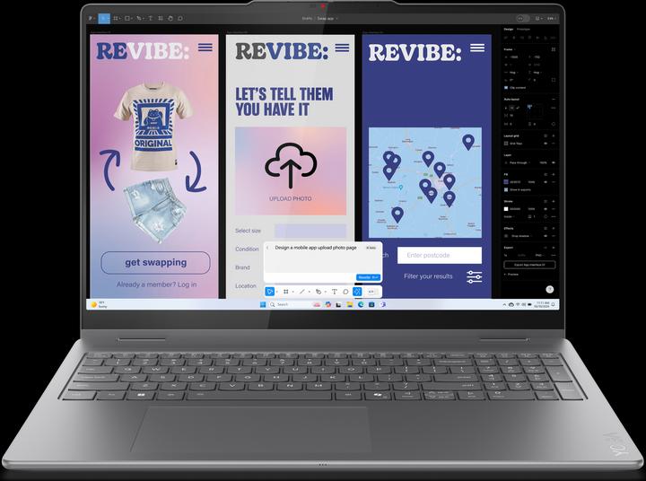 Lenovo Yoga 7 2-en-1 (16", Intel Core Ultra 7 258V, 32 Go, 1000 Go, CH)