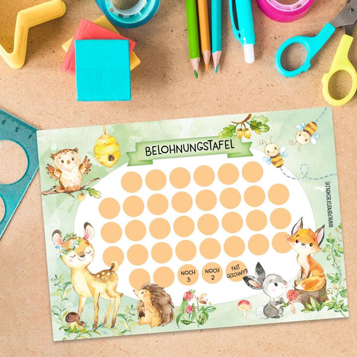 Immagine prodotto Papierdrachen Set di schede di ricompensa