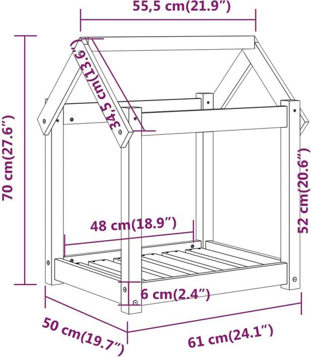 Actual product image VidaXL Bernetta (Dog)