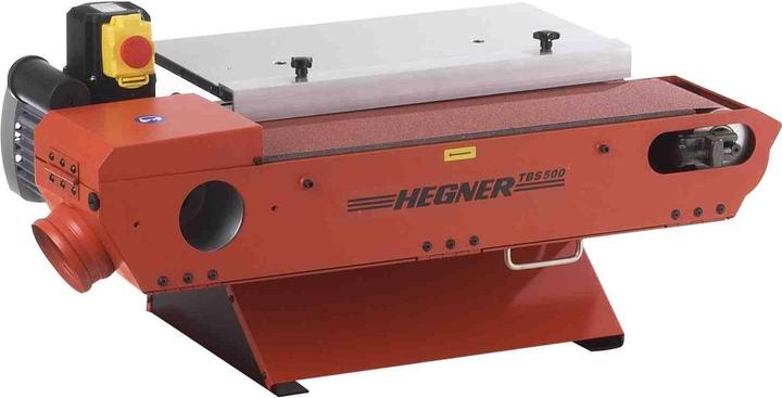 Actual product image Hegner Bench belt sander TBS 500 (sanding unit tiltable 0-90°, sanding length 530 mm, sanding length 530 (Belt sanders, 1300 W)