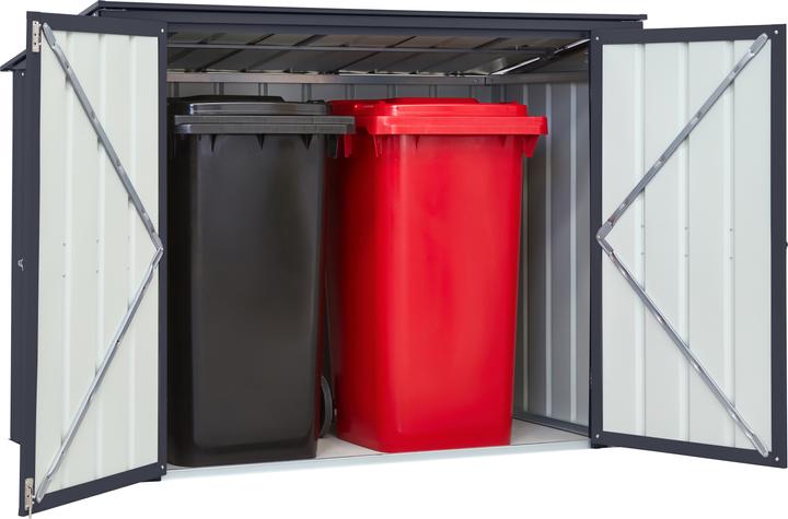Produktbild Globel Mlltonnenbox 5x3 171x95x132 cm anthrazit