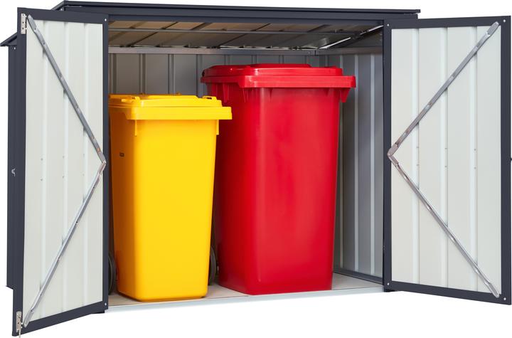 Produktbild Globel Mlltonnenbox 5x3 171x95x132 cm anthrazit