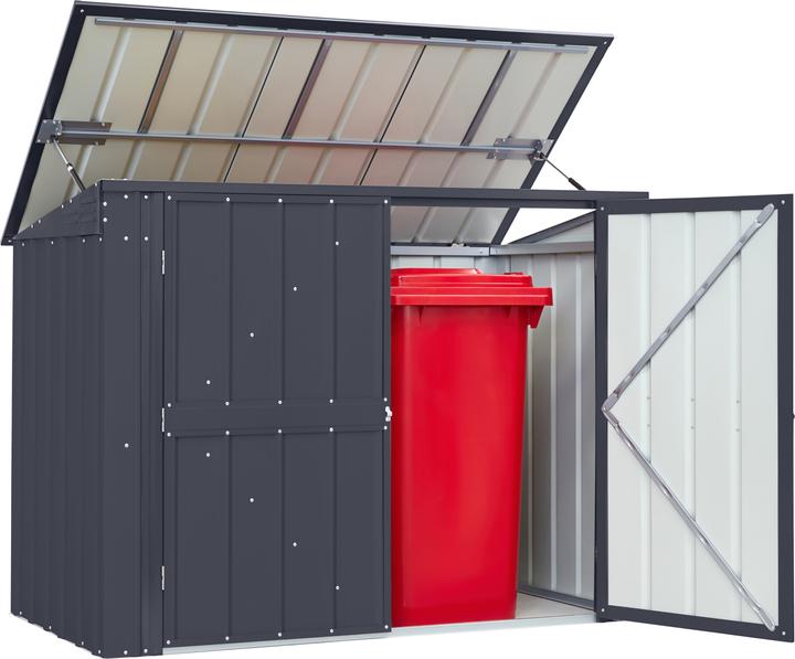 Produktbild Globel Mlltonnenbox 5x3 171x95x132 cm anthrazit