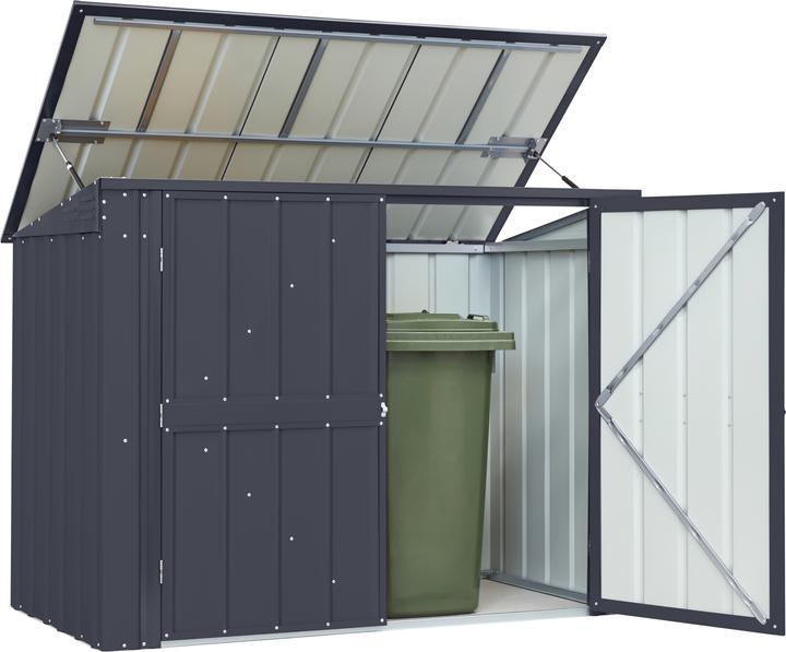 Produktbild Globel Mlltonnenbox 5x3 171x95x132 cm anthrazit