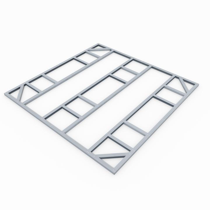 Produktbild Globel Fundamentbodenrahmen für Gerätehaus 10x10