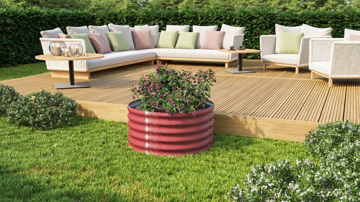 Actual product image Vitavia Raised Bed Vita Round 401 ruby Height 401 mm