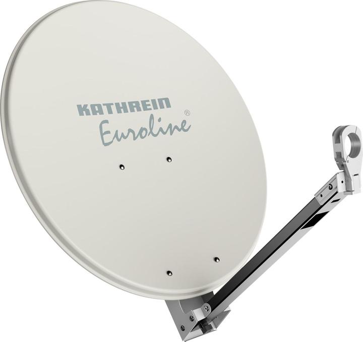 Kathrein Parabolantenne Euroline 75cm alu weiá KEA 750/W (Parabolantenne, 37.40 dB, DVB-S / -S2)