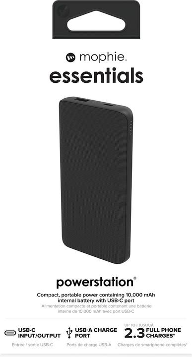 Produktbild mophie Essentials Powerstation 10K (10000 mAh, 20 W, 20 Wh)