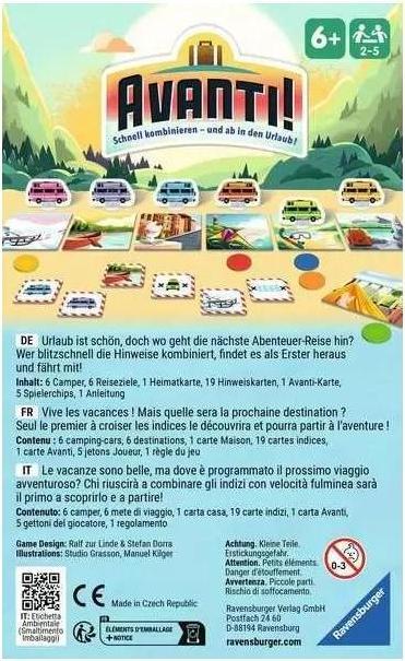 Produktbild Ravensburger Avanti (Deutsch, Französisch, Italienisch)