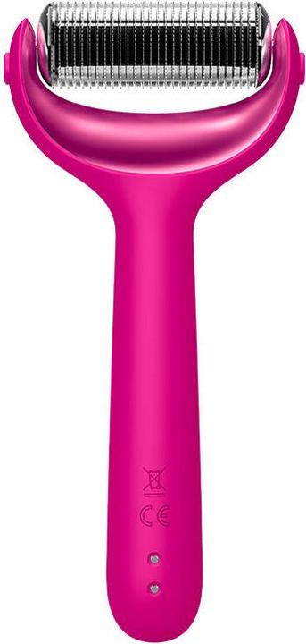 Actual product image Konjac Sponge Roller do mezoterapii igłowej twarzy i ciała 9w1 Geske z Aplikacja (magenta)