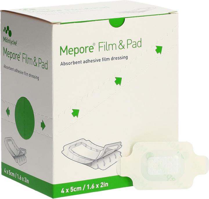 Mepore Film & Pad 4x5cm (neu) 85 Stk (85 x)