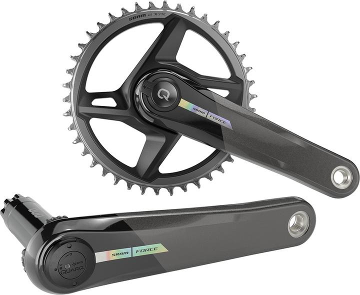 Actual product image Quarq Power Meter Crankset Spindle Force eTap AXS 1x DUB (167.50 mm)