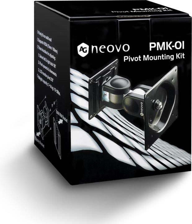 Produktbild AG neovo Neovo PMK-01 Befestigungskit (schwenkbare Wandhalterung) für Flat Panel (Wand, 32", 14 kg)