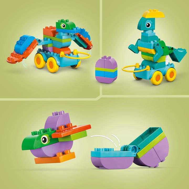 Produktbild LEGO Dinos auf Rädern 3-in-1-Set (10451)