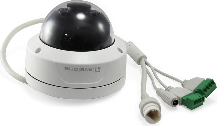Produktbild LevelOne IPCam FCS-3402 Dome In 2MP H.265 IR6,5W PoE (1920 x 1080 Pixels)