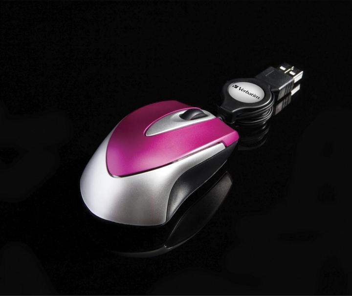Produktbild Verbatim Go Mini Optical Travel Mouse (Kabelgebunden)