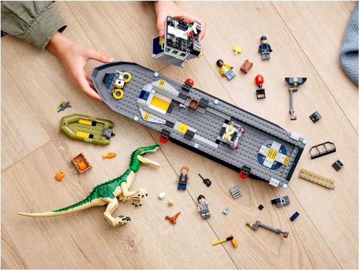Image du produit LEGO Jurassic 76942 Dinosaure fuyant le bateau Baryonyx (76942, LEGO Jurassic World)