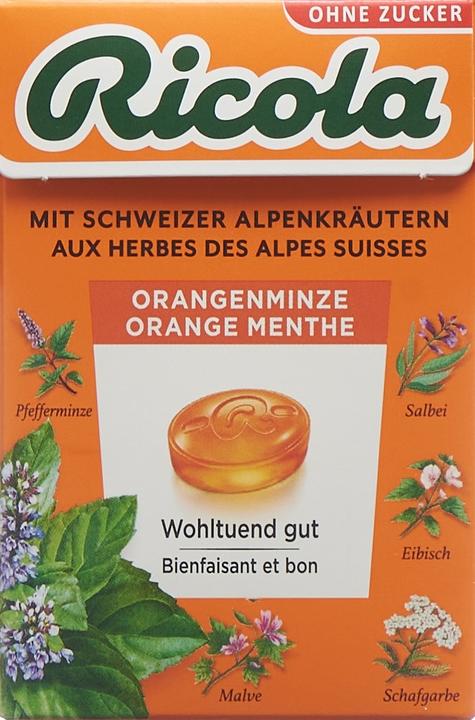 Produktbild Ricola Orangen-Minze (50 Stk., 50 g)