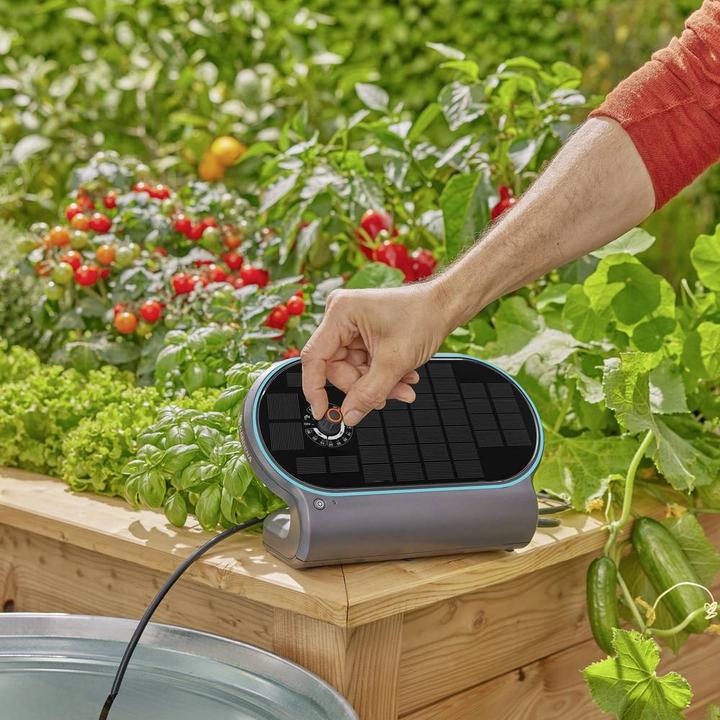 Actual product image Gardena Solar-Bewässerung AquaBloom L Set (Drip irrigation set)