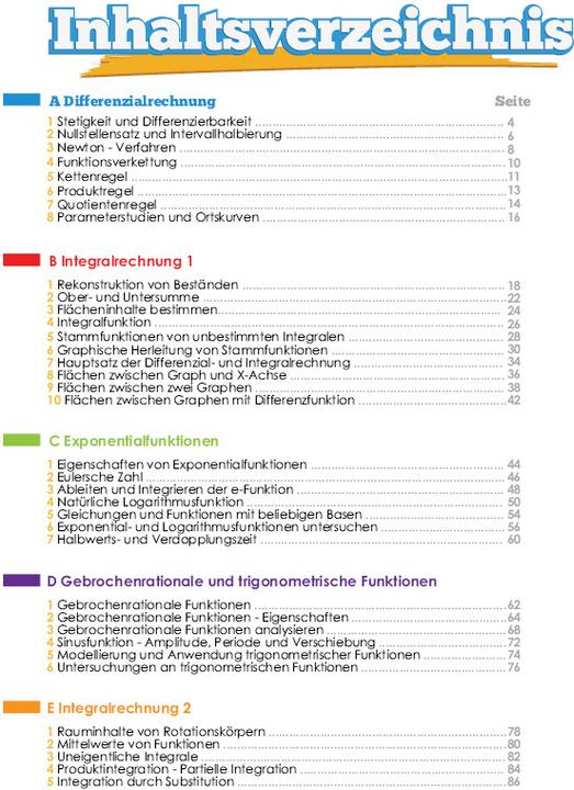 Produktbild Mathematik Oberstufe 2 - StrandMathe Übungsheft und Lernheft Gymnasium Klasse 11/12/13: Matheau (Deutsch, Conrad Zimmermann, Christian Hotop, Vincent Flasbart, 2016)