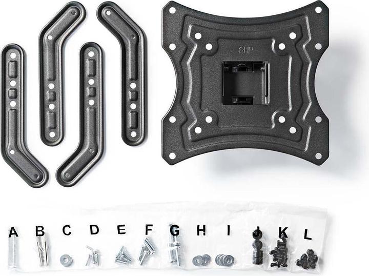 Produktbild Nedis TV-Wandhalterung mit vollständigem Uhrwerk von 23 Zoll (Wand, 55", 30 kg)
