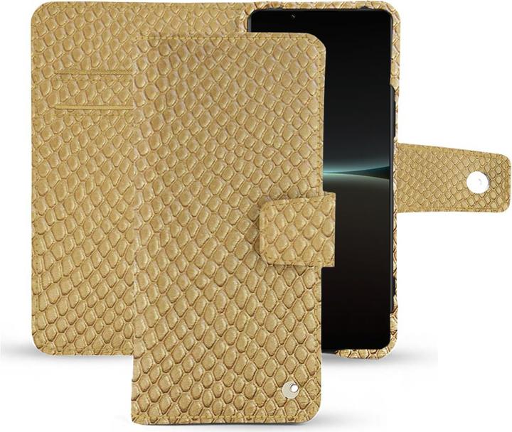 Actual product image Noreve Leather wallet with horizontal flap (Sony Xperia 5 IV)