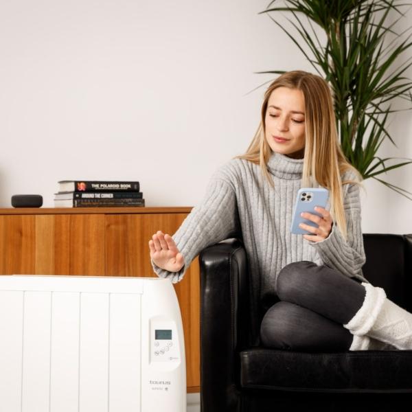 Image du produit Taurus Malbork Connect 1200 - Radiateur électrique WiFi (1200 W)