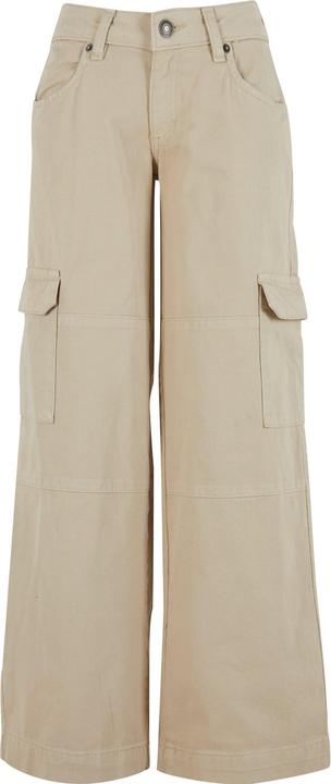 Actual product image Urban Classics Ladies Low Waist Cargo Denim (30)