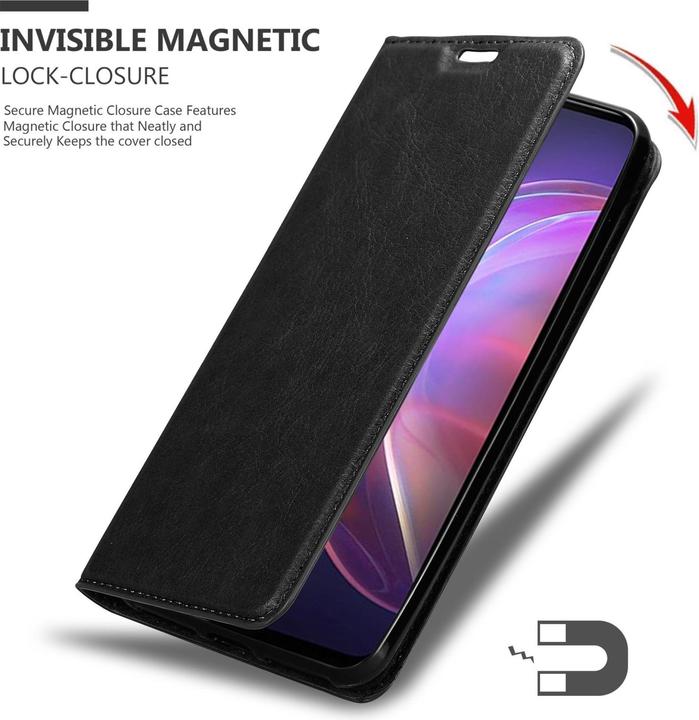 Produktbild Cadorabo Book Invis. Magnet Hülle (Vivo V21)