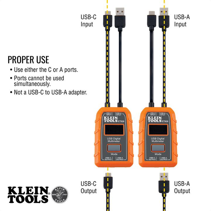 Immagine prodotto Klein Tools Multimetro ET920 Multimetro digitale (ET920)