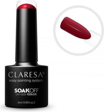 Claresa SoakOFF UV/LED Gel Rot 435 5ml (Rote, Farblack)
