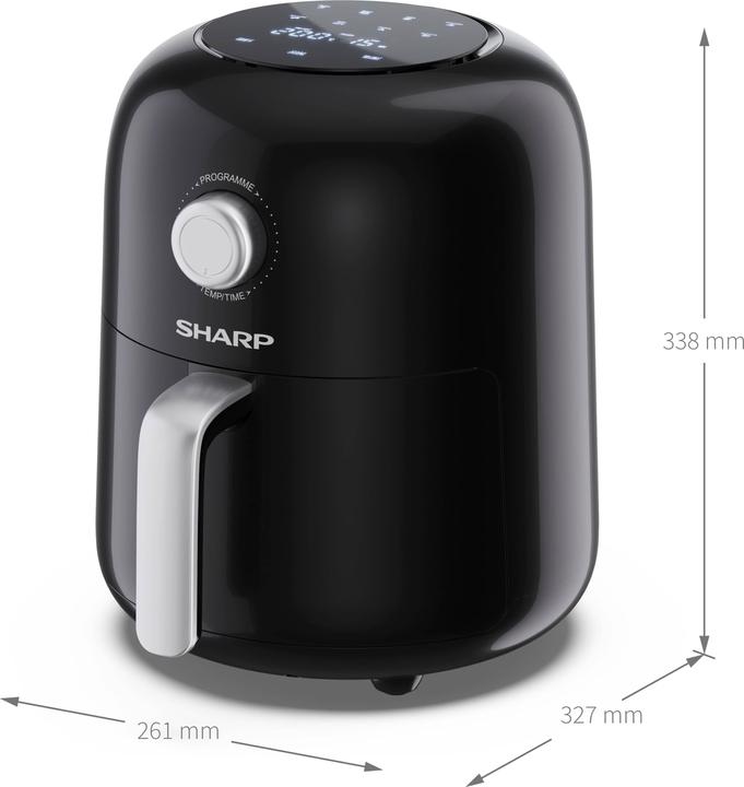 Actual product image Sharp Air Fryer AF-GS404AE-B