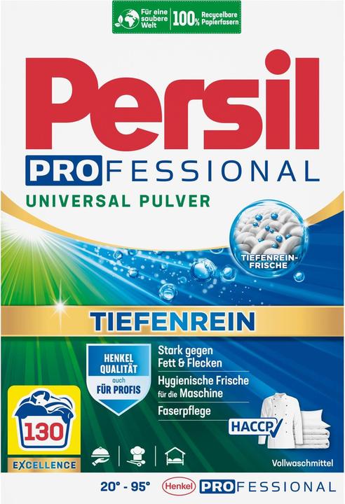 Actual product image Persil Pulverwaschmittel Universal Professional 130 WG, 7.8 kg (130 Washing cycles, Washing powder)
