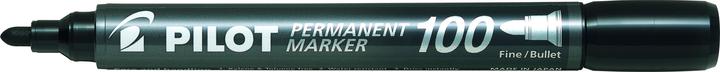 Actual product image Pilot Permanent Marker 100 XL 15+5 Free Black (Black, 4.50 mm, 15 x)