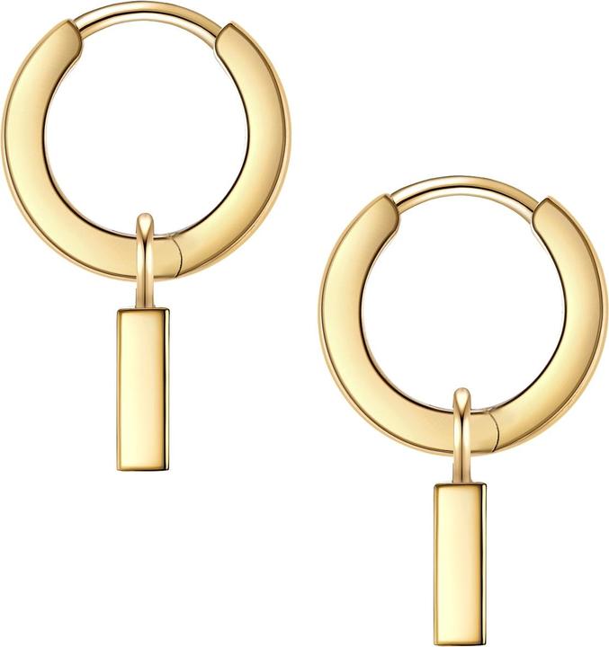 Immagine prodotto Glanzstücke München Donna Argento Sterling Cubic Zirconia Oro Giallo - 30042 (Argento)